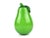 Glass Mid Century Modern Handblown Green Pear Figurine Art Glass For Sale - Image 7 of 7