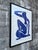 Blue Large Vintage Henry Matisse "Blue Nude Iii" Framed Reproduction. Circa 1980s. For Sale - Image 8 of 16