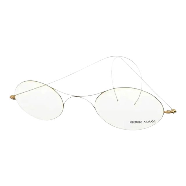 1980s Vintage Giant Giorgio Armani Eye Glasses Store Display For Sale