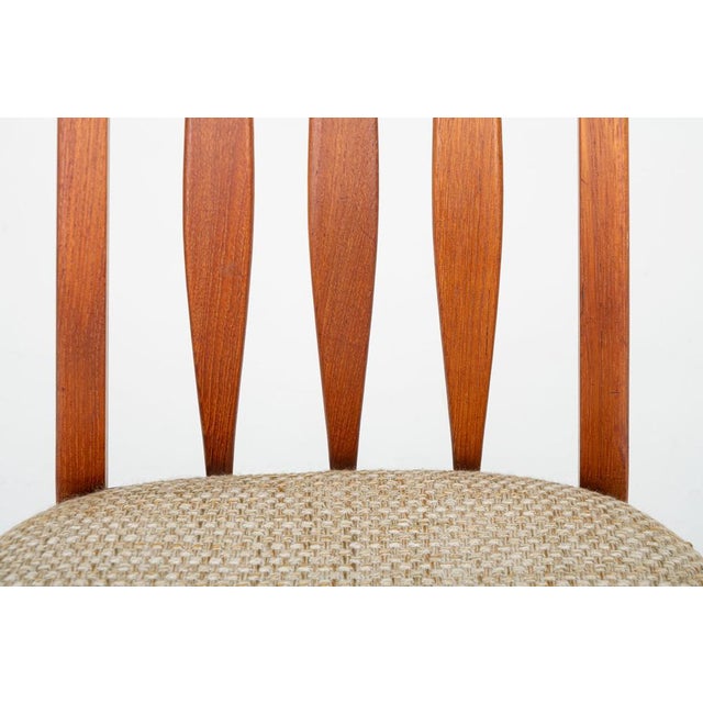 Vintage Eva Dining Chairs by Niels Koefoed for Koefoeds Hornslet, 1960s, Set of 12 For Sale - Image 11 of 13
