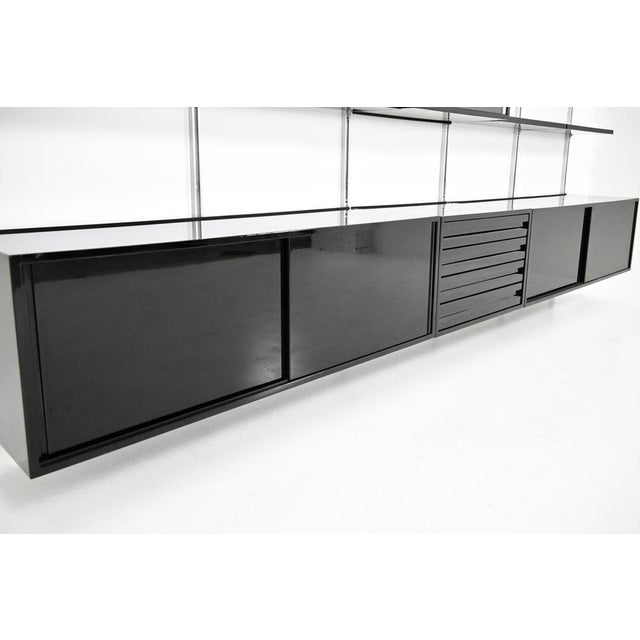 1950s Wall Unit E22 attributed to Osvaldo Borsani for Tecno, 1950s For Sale - Image 5 of 15