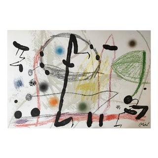Joan Miro, Maravillas con acrosticas 13, 1975, Original Lithograph For Sale
