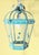 1980s Vintage Style Solid Brass Verdigris Hanging Lantern - Restored & Rewired For Sale - Image 5 of 14