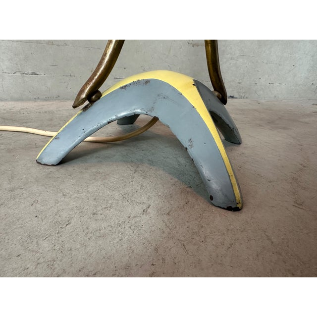 Vintage Fiberglass Floor Lamp by Carl Auböck, 1950s For Sale - Image 13 of 14