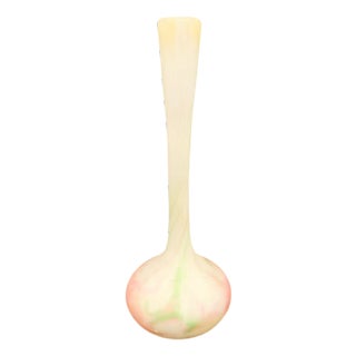 Art Nouveau Glass Vase by Muller & Fréres Luneville, 1890s For Sale