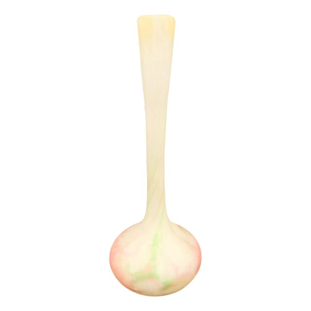 Art Nouveau Glass Vase by Muller & Fréres Luneville, 1890s For Sale