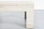 Antique White 1970s Vintage Italian Modern Travertine Coffee Table For Sale - Image 8 of 11