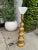 Gold Vintage Gold Leaf Lamp Lamps - a Pair For Sale - Image 8 of 12