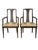 Mid-Century Modern Pair of Mid-Century High-Back Cane Dining Armchairs, Stamped Denmark For Sale - Image 3 of 18