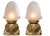 These are fun character pieces. These accent lamps feature beautifully sculpted faces of an old man with long flowing hair...