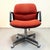 American made 1970s classic swivel office arm chair on casters with super comfortable seat material and wear resistant...