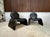 Calypso C35 Leather Lounge Chairs by Vittorio Introini for Saporiti, Italy, 1980s, Set of 2 For Sale - Image 10 of 18