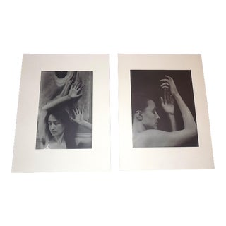 Large Vintage"Georgia O'Keeffe" Photogravures- by Alfred Stieglitz (Usa 1864-1946) - a Pair For Sale