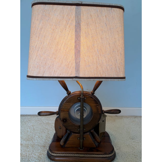 Vintage Carrington Nautical Table Lamp For Sale In Chicago - Image 6 of 8