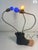 Metal Postmodern Lamp Sculpture from Rene Magritte, 1980s For Sale - Image 7 of 12