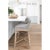 Tapestry Barstool Taupe Rope by Loomlan For Sale - Image 4 of 8