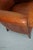 Vintage Dutch Cognac Colored Leather Club Chair For Sale - Image 10 of 18