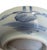 Early 20th Century Antique Japanese Arita Blue-and-White Porcelain Landescape Gilt Plate For Sale - Image 5 of 6