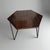 Vintage Italian Coffee Table in Wood and Metal by Gio Ponti, 1950s For Sale - Image 3 of 5