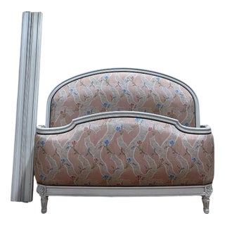 Louis XVI Style Basket Bed in Wood For Sale