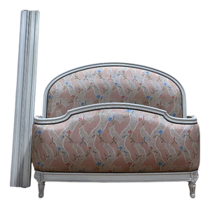 Louis XVI Style Basket Bed in Wood