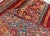 Red Vintage Tribal Kilim Rug – Handwoven Wool, 5x6 Ft, Red & Multicolor Pattern For Sale - Image 8 of 18