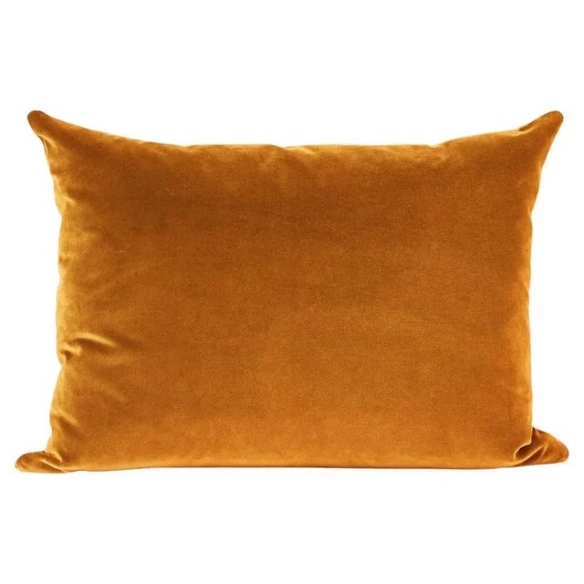 Galore Cushion Square in Amber by Warm Nordic For Sale - Image 6 of 6