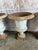 19th Century Set of 4 19th Century French Cast Iron Garden Urns For Sale - Image 5 of 18