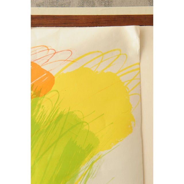 1972 munich munchen olympic lithograph poster by artist richard smith cbe reproducktions-plakat edition olympia gmbh...