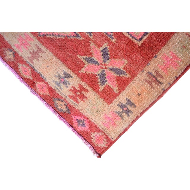 1960s Vintage Kurdish Herki Hand-Knotted Distressed Runner For Sale - Image 11 of 11