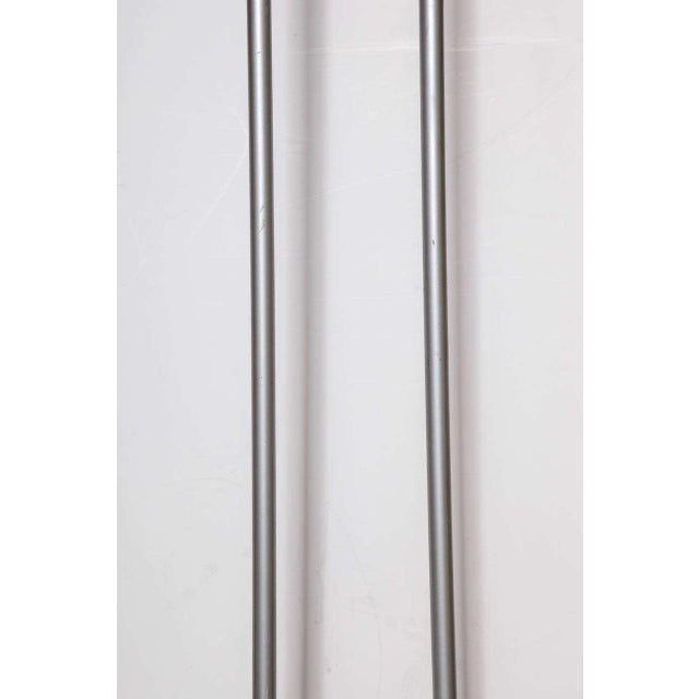 Pascal Mourgue 1980s Pascal Mourgue for Ligne-Roset Cast Aluminum Floor Lamps - a Pair For Sale - Image 4 of 8