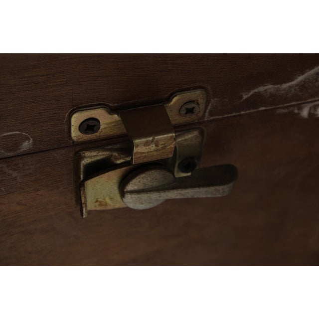 Henredon Mahogany Double Pedestal Inlaid Dining Table For Sale - Image 9 of 17