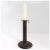 Metal American Primitive Sheet Iron Hogscraper Push-up Candlestick For Sale - Image 7 of 11