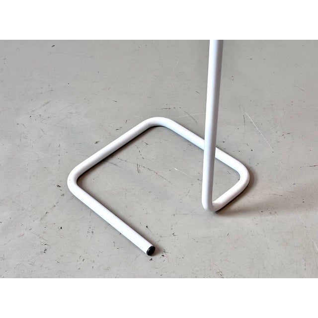 White Postmodern Clothes Rack in the style of Pierre Cardin, 1980s For Sale - Image 8 of 15