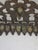 Antique Moroccan Jewish Hanukkah Menorah Lamp | 19th C North African Cast Brass For Sale - Image 11 of 11