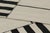 Textile Rug & Kilim’s Contemporary Kilim, White With Black Textural Stripes For Sale - Image 7 of 7