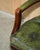 Vintage Chesterfield Captain's Chair in Bottle Green Tufted Leather For Sale - Image 6 of 18