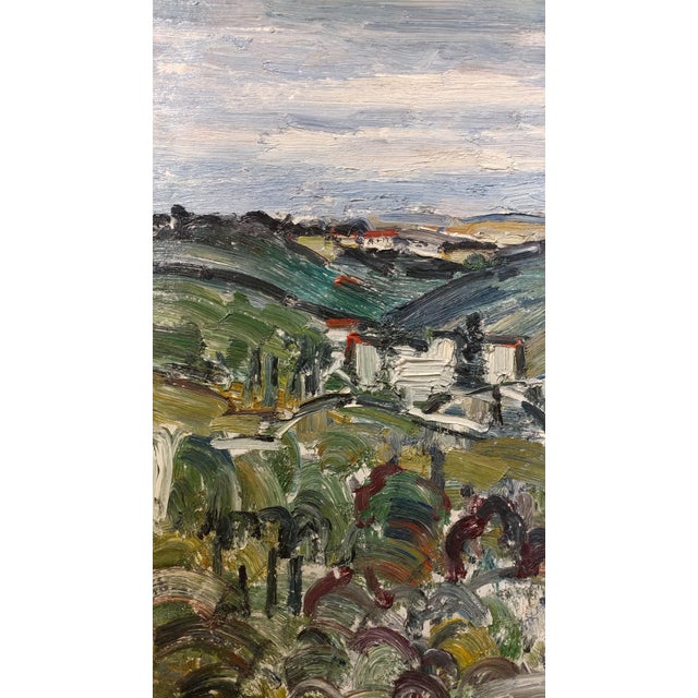 Donna Schuster View Of The Hollywood Hills Oil Painting Chairish