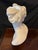 VIETRI One-of-a-Kind Vietri Italian White Ceramic Lady Bust Sculpture For Sale - Image 4 of 5