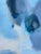 "Echoes Along the Waterline" Large Contemporary Blue Abstract Painting in Cerulean, Slate and Navy by Stacey Warnix For Sale In Austin - Image 6 of 10