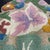 Hand-Tufted Floral Textile Wall Art in Natural Wood Frame / Size 26" X 38" For Sale - Image 13 of 14