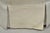 Beige Decorator Modern Beige Upholstered Button Tufted Skirted 35" Round Ottoman For Sale - Image 8 of 12