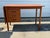 Mid-Century Modern Mid-Century Modern Teak Drop Leaf Desk For Sale - Image 3 of 12
