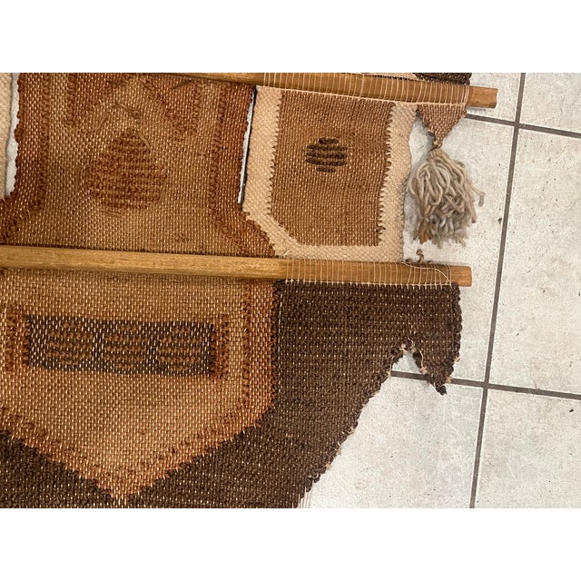 MCM Fiber Art Wall Hanging For Sale - Image 15 of 15