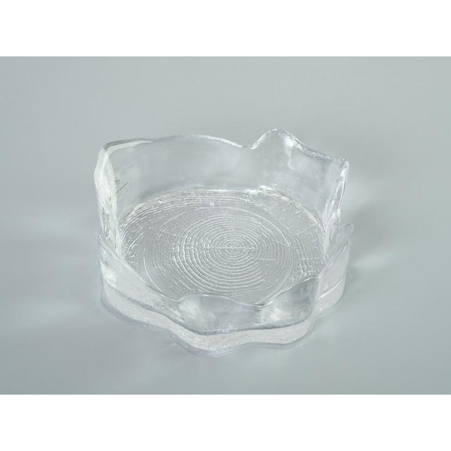 Vintage Swedish Glass Bowl from Skruf, 1960s For Sale - Image 6 of 14