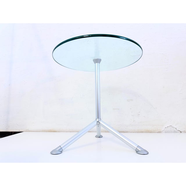 Metal Vintage Coffee Table by Paolo Bistacchi for Albed, 1980s For Sale - Image 7 of 9