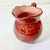 1990s Boho Chic Farmhouse Scalloped Handle Hand Painted Ceramic Pitcher. For Sale - Image 10 of 14
