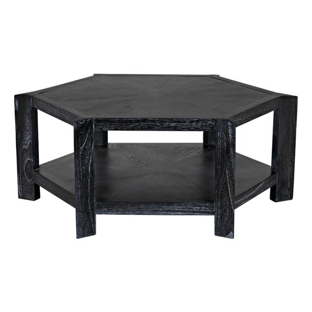 NOIR Yuhuda Coffee Table, Cinder Black For Sale