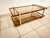 Double Glass Coffee Table with Wheels For Sale - Image 11 of 14