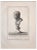 Unknown, Ancient Roman Statue, Original Etching, 18th Century For Sale